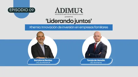 Cartel del noveno episodio del podcast 'Liderando Juntos' de Adimur. (Adimur)