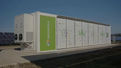 Bater&iacute;as de Iberdrola en Campo Ara&ntilde;uelo. (Iberdrola)