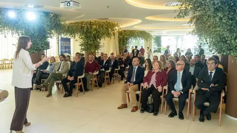 Un momento de la jornada sobre 'econom&iacute;a azul' organizada por COEC (Imagen Ayto. de Cartagena)