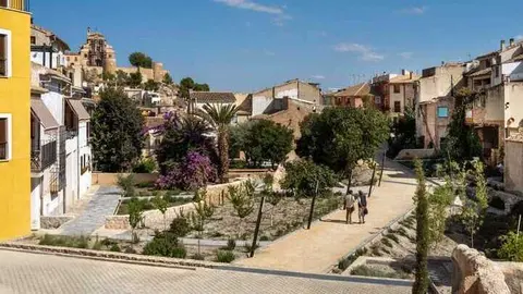 Imagen de la &lsquo;Recuperaci&oacute;n de huertos en interior de manzana. Huertos del Vicario&rsquo; en Caravaca de la Cruz. (CARM)