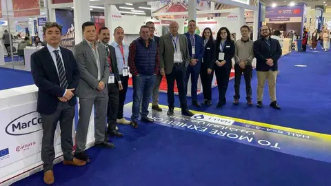 Delegaci&oacute;n regional en Pacprocess Middle East Africa. (C&aacute;mara de Comercio de Murcia)
