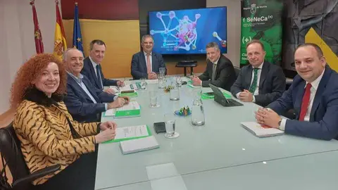 Imagen de la reuni&oacute;n del Patronato de la Fundaci&oacute;n S&eacute;neca. (CARM)
