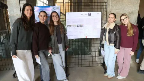 Imagen de las estudiantes creadoras de la app. (UPCT)