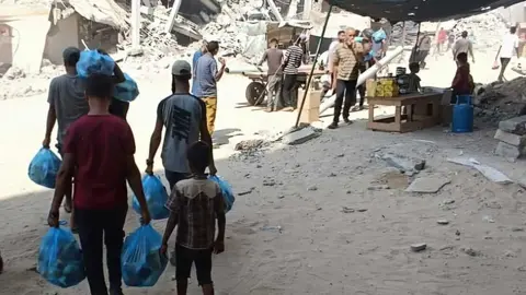 Imagen de la situaci&oacute;n en Gaza. (Hefame)