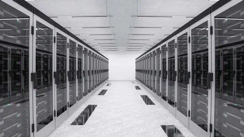 Imagen de archivo de uno de los centros de datos de la Comunidad Aut&oacute;noma de Murcia.