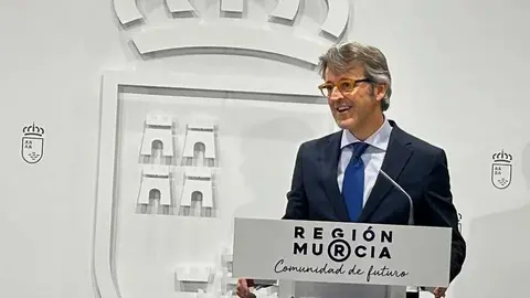 El consejero de Econom&iacute;a y Hacienda del Gobierno murcianos, Luis Alberto Mar&iacute;n. (CARM)