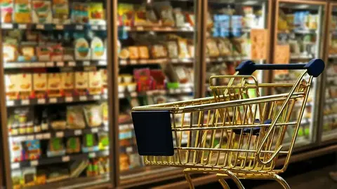 Cesta de la compra. (Imagen de Alexa en Pixabay).