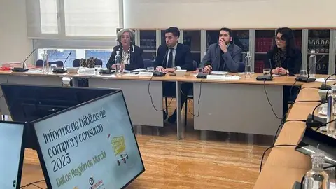 Presentaci&oacute;n del &lsquo;Informe de H&aacute;bitos de Compra y Consumo en la Regi&oacute;n de Murcia y del Informe Estad&iacute;stico de Thaderconsumo 2025&rsquo;. (CARM)