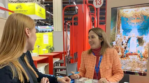 Mostrador de la Regi&oacute;n de Murcia en la feria Matka. (CARM)