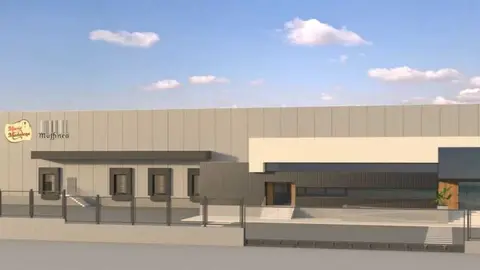 Render de las nuevas instalaciones. (Pasteler&iacute;a Gimar)