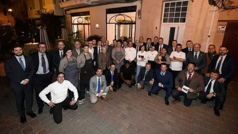 Foto de familia en La Marquesita. (Club Murcia Gourmet)
