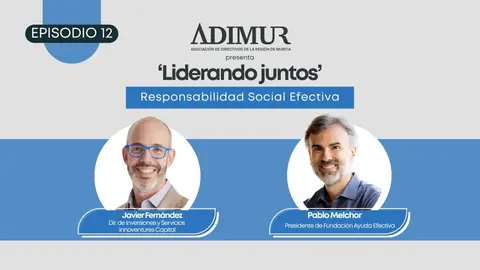 Cartel del episodio 12 del podcast 'Liderando Juntos' de Adimur. (Adimur)