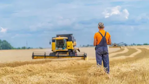 Imagen de un agricultor. (Cajamar)