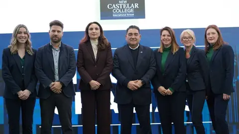 Un momento del homenaje a Jos&eacute; Mar&iacute;a Mart&iacute;nez, CEO de Caliche (en el centro).