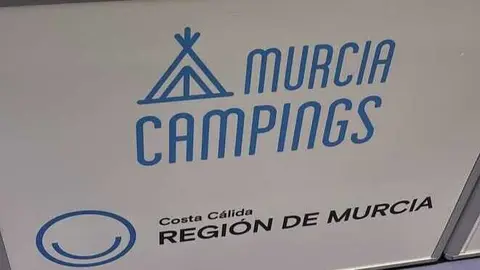 Mostrador de la Regi&oacute;n de Murcia en la feria celebrada en Birmingham. (CARM)
