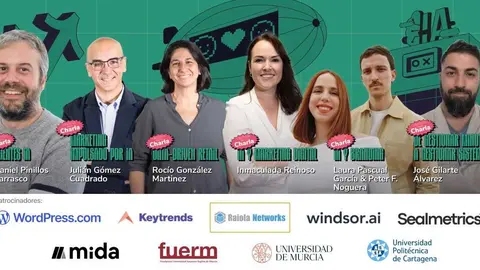 Cartel con los ponentes. (ENAE Business School)