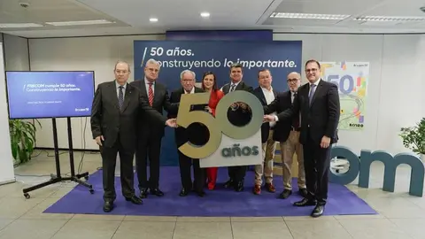 Imagen de la presentaci&oacute;n del 50 aniversario de Frecom. (Frecom)