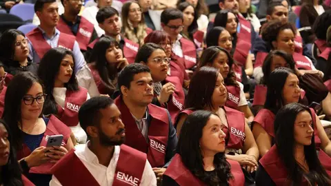 Alumnos internacionales de ENAE. (ENAE)