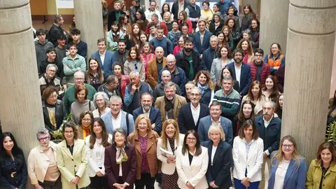 Equipo de Senena Corbal&aacute;n Garc&iacute;a, candidata a rectora de la Universidad de Murcia. (UMU)