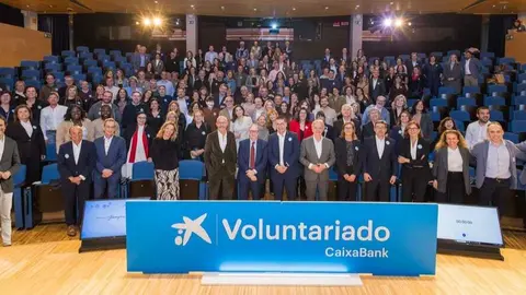 Encuentro anual del voluntariado. (CaixaBank)