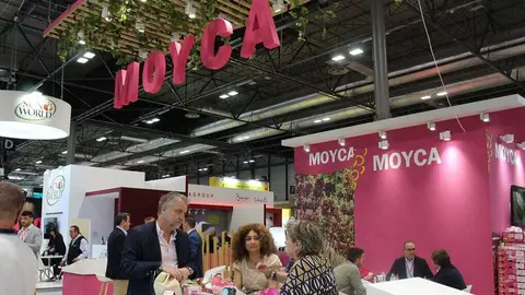 Imagen de archivo del stand de Moyca en una feria. (Moyca/Web)