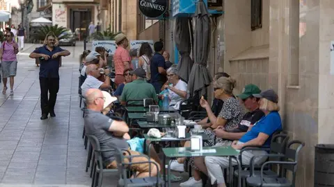 Terraza de un bar en Cartagena. (Hostecar)