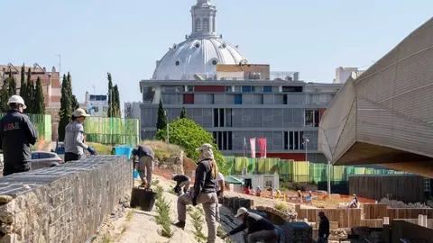 Trabajos en el Molinete. (Ayto. Cartagena)