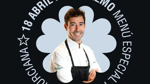 Cartel de la experiencia gastron&oacute;mica Fusi&oacute;n Estrella de Estrella de Levante con el chef Juan Guillam&oacute;n. (Estrella de Levante)