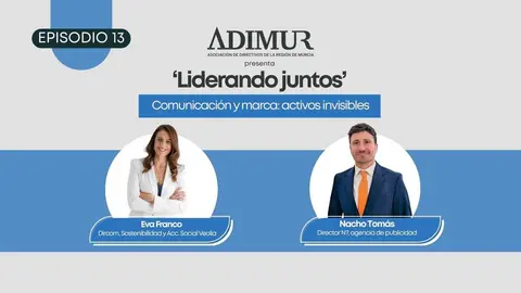 Cartel del episodio 13 del podcast 'Liderando Juntos' de Adimur. (Adimur)