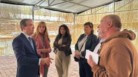 Visita t&eacute;cnica a montaje de barracas inspecciones sanitarias&nbsp;