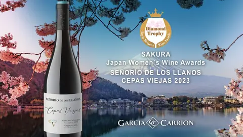 Infograf&iacute;a de los reconocimientos de Garc&iacute;a Carri&oacute;n en Sakura Japan Women&rsquo;s Wine Awards 2026. (Garc&iacute;a Carri&oacute;n)