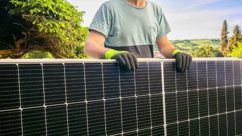 Placas solares. (Aremur)