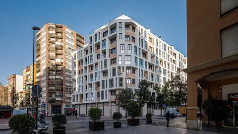 Edificio Tercer Baluarte del Estudio Bernardino Aquitectos, uno de los seleccionados en los Premios Arquitectura 2026. (Juan Curbelo)