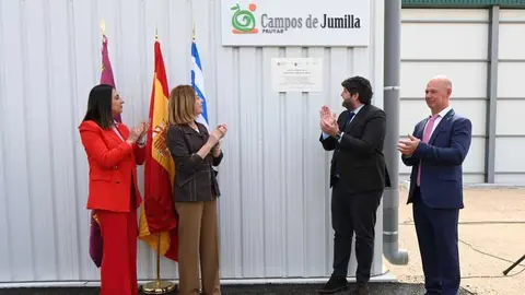 Inauguraci&oacute;n del centro log&iacute;stico de la cooperativa Campos de Jumilla, en el marco de su 40 aniversario. (CARM)
