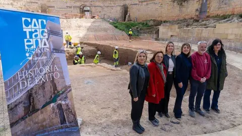 Presentaci&oacute;n de las actividades del XXV aniversario de Puerto de Culturas en el Anfiteatro Romano. (Ayuntamiento de Cartagena)