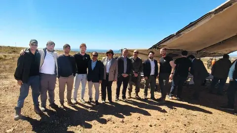 Foto de familia de la participaci&oacute;n del CEEIC en la 3&ordf; Campa&ntilde;a de Experimentaci&oacute;n T&aacute;ctica (TEC-3) del Ej&eacute;rcito de Tierra. (CEEIC)