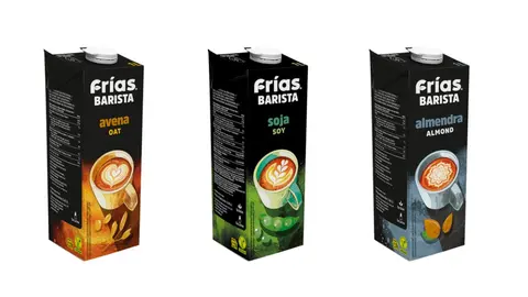Bebidas vegetales de Fr&iacute;as. (Juver)