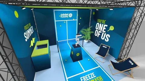 Mockup de P&aacute;del Nuestro como nuevo patrocinador del Festival. (P&aacute;del Nuestro)