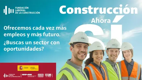 Cartel de la campa&ntilde;a. (Fundaci&oacute;n Laboral de la Construcci&oacute;n)