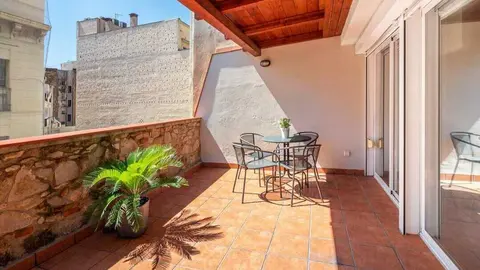 Una vivienda con terraza. (Pisos.com)