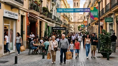 Comercio local. (Portavoz)
