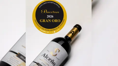 Infograf&iacute;a del reconocimiento del vino&nbsp;Alce&ntilde;o Selecci&oacute;n 2020 en&nbsp;Bacchus 2026. (Bodegas Alce&ntilde;o)