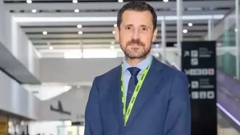 Carlos San Mart&iacute;n, director del Aeropuerto Internacional de la Regi&oacute;n de Murcia. (Aena)