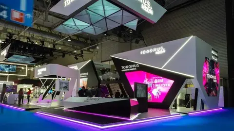 Stand dise&ntilde;ado por Elephant Projects para Tonomus. (Elephant Projects)