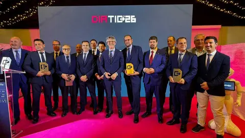 Galardonados en 'Diatic26'. (CARM)