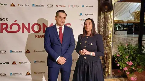 La consejera de Agricultura, Sara Rubira, en la celebraci&oacute;n de San Isidro organizada por el Colegio Oficial de Ingenieros Agr&oacute;nomos de la Regi&oacute;n de Murcia. (CARM)