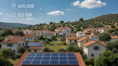 Infograf&iacute;a sobre las instalaciones energ&eacute;ticas que hay en Espa&ntilde;a. (Fidedigno)