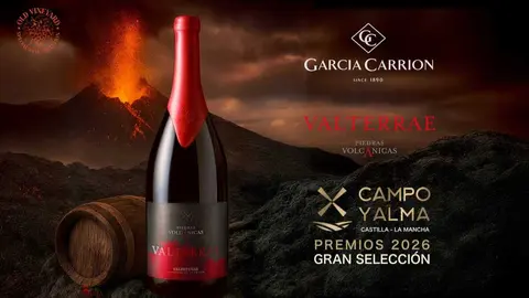 Infograf&iacute;a del Premio Gran Selecci&oacute;n Campo y Alma 2026 que ha recibido el vino Valterrae de Garc&iacute;a Carri&oacute;n. (Garc&iacute;a Carri&oacute;n)