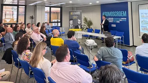 Un momento durante el transcurso del encuentro. (CaixaBank)