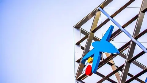 Exterior del edificio Experience HUB de CaixaBank en Barcelona. (CaixaBank)